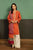 3 Pcs women’s unstitched Dhanak embroidered suit