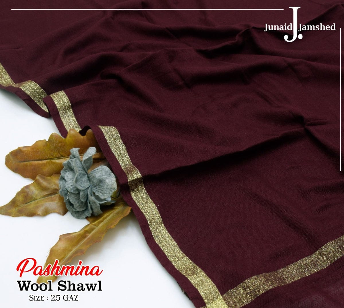 J. PASHMINA LADIES WOOL SHAWL
